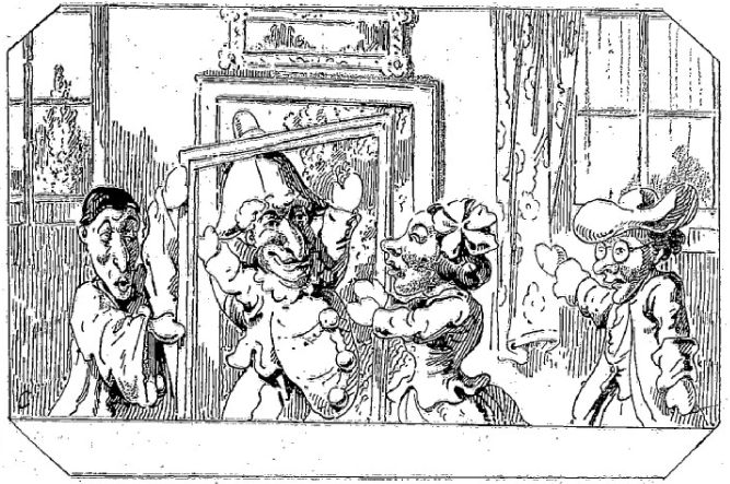 le miroir de colombine, pièce de theatre de marionnettes, duranty